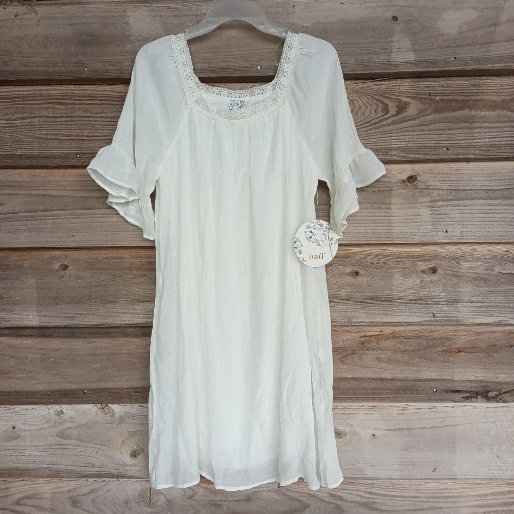 🆕 Naif Ruffle Lace Dress